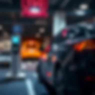 Charging an Electric Vehicle at a Station Charging an electric vehicle