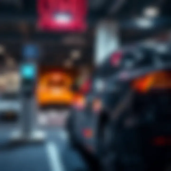 Charging an Electric Vehicle at a Station Charging an electric vehicle