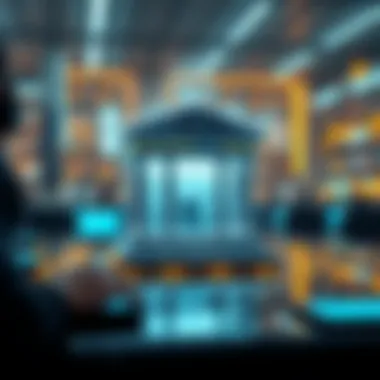 Future of Banking Technology Concept of the future of banking technology
