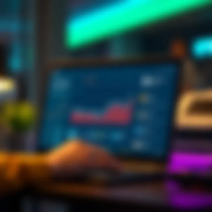 Innovative Online Banking Features Visual representation of online banking features