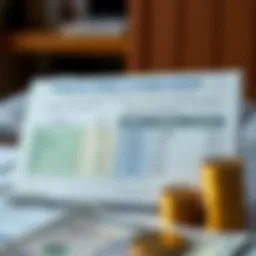 A comparison chart of credit union and bank interest rates