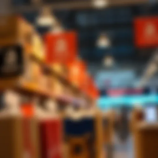 Retail arbitrage concept illustration