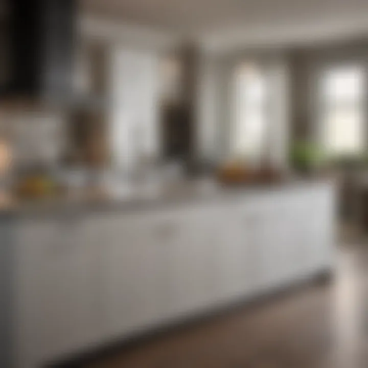 A close-up of a beautifully renovated kitchen featuring high-end appliances