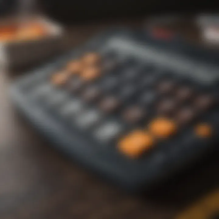 Calculator with gas expense calculations