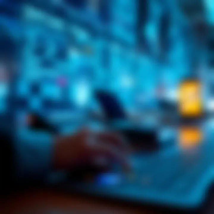 Digital Payment Solutions Visual representation of digital payment platforms