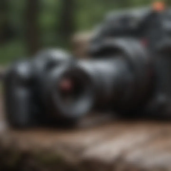 Close-up of gear used in NOLS courses