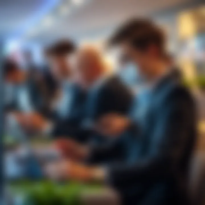 Engaging social media campaign capturing attention