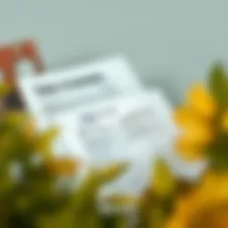 Illustration depicting various tax forms and documents