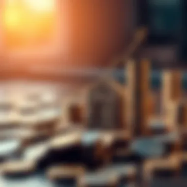 A conceptual illustration of financial growth through asset conversion