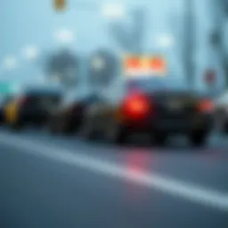 Visual representation of auto insurance quotes comparison