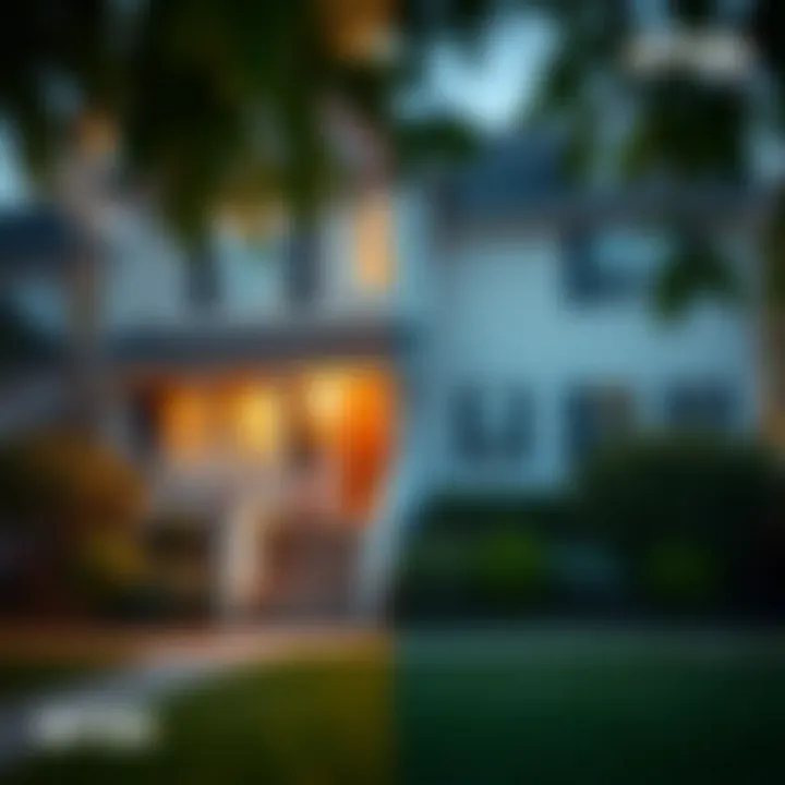 Before and After: The Impact of Home Improvements Before and after transformation of a property