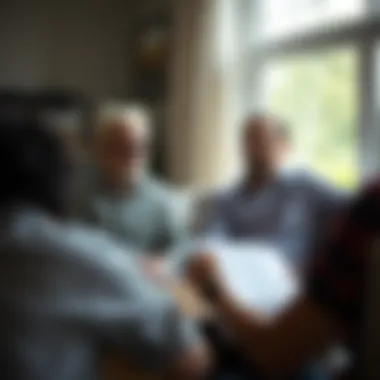Strategizing Home Improvements: A Homeowner's Perspective Homeowners discussing improvement strategies