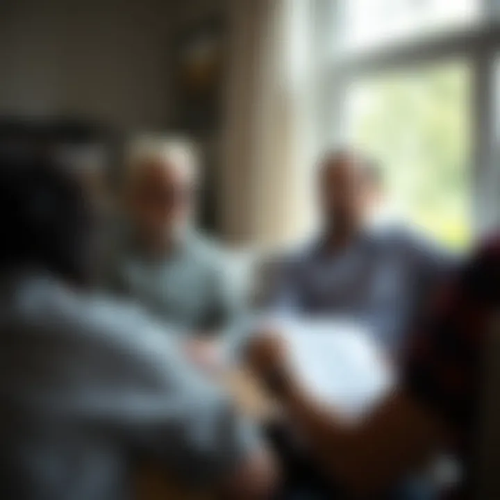 Strategizing Home Improvements: A Homeowner's Perspective Homeowners discussing improvement strategies