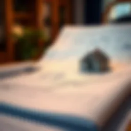 An architectural blueprint symbolizing long-term financial planning