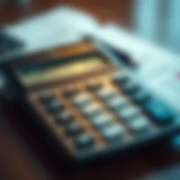 Calculating mileage reimbursement with a calculator
