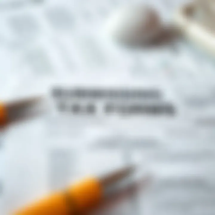 Submission Guidelines for Tax Forms Submission guidelines for tax forms