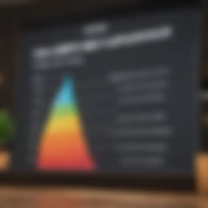 A chart illustrating the benefits of maintaining a healthy credit score